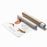 Carnivores Kids Educational Wall Art - Learning Poster for Classrooms