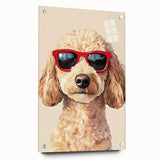 Cool Poodle Dog Nursery Wall Art – Kids Room & Baby Decor