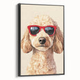 Cool Poodle Dog Nursery Wall Art – Kids Room & Baby Decor
