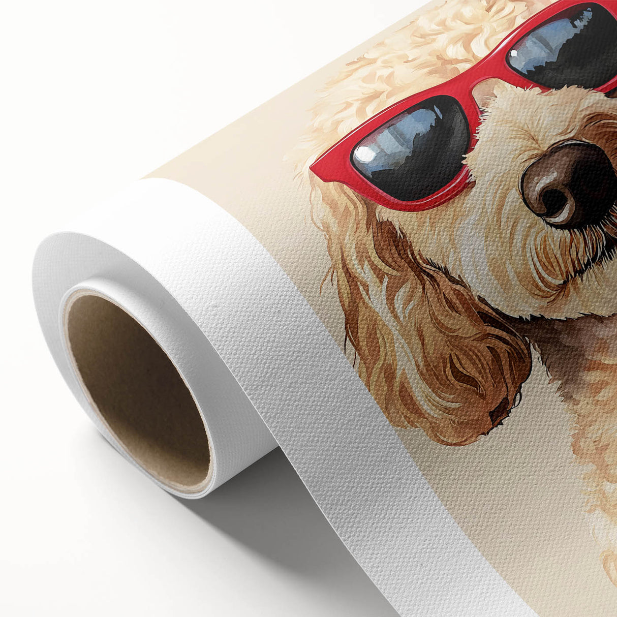 Cool Poodle Dog Nursery Wall Art – Kids Room & Baby Decor