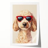 Cool Poodle Dog Nursery Wall Art – Kids Room & Baby Decor