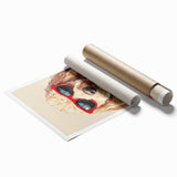 Cool Poodle Dog Nursery Wall Art – Kids Room & Baby Decor