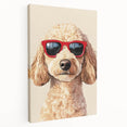 Cool Poodle Dog Nursery Wall Art – Kids Room & Baby Decor