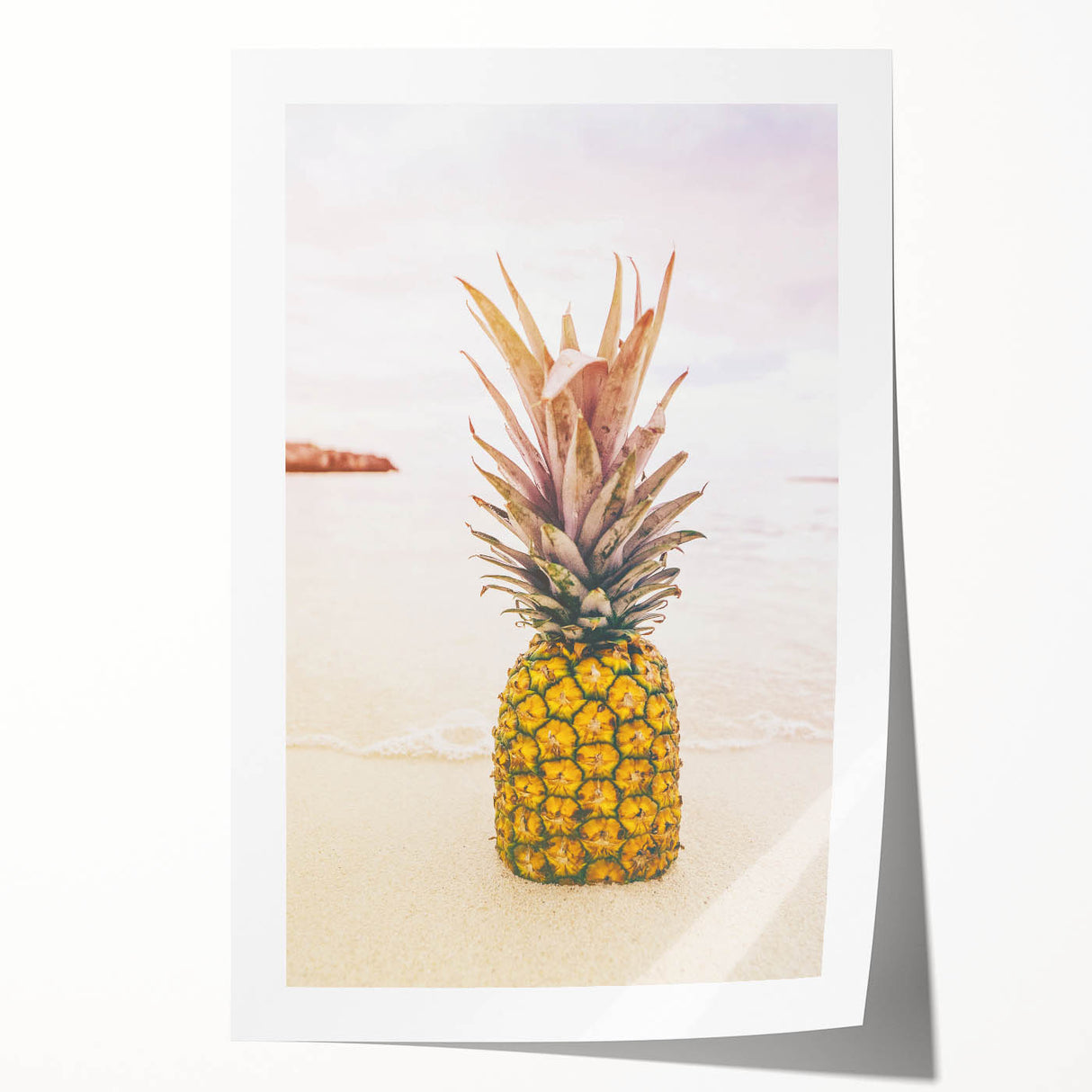 Extra large rolled canvas featuring a vibrant floral design in summer hues, ideal for art wall dining room.