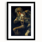 Famous Romantic Era Art - Goya's Saturn Devouring His Son Canvas Art