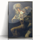 Famous Romantic Era Art - Goya's Saturn Devouring His Son Canvas Art