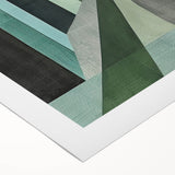 Modern Archway Perspective Art - Geometric Dining Room Canvas