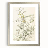 Botanical Floral Sketch Living Room Wall Art – Canvas Print