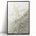 Botanical Floral Sketch Living Room Wall Art – Canvas Print