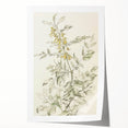 Botanical Floral Sketch Living Room Wall Art – Canvas Print