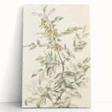 Botanical Floral Sketch Living Room Wall Art – Canvas Print