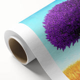 Purple Tree Office Wall Art – Vibrant Modern Office Décor