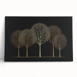 Stretched canvas artwork showcasing vibrant abstract florals with a mix of blues, pinks, and greens, leaning against a textured wall, ideal for modern home decor.