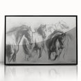 Framed acrylic wall art featuring a vibrant animal design on a black background, showcasing intricate details and bold colors, perfect for modern decor.