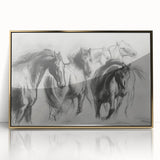 Framed acrylic artwork depicting colorful animal designs, set in a sleek gold frame, ideal for enhancing modern home decor with a vibrant touch. Perfect for animal lovers and art enthusiasts.