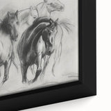 Close-up view of a vibrant framed canvas featuring a detailed animal design, showcasing rich colors and intricate textures, perfect for enhancing any decor.