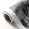Rolled canvas art showcasing vibrant African animal designs in warm earth tones, elegantly packaged in a protective cardboard tube for safe shipping.