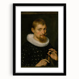 Baroque Portrait of a Gentleman - Antique Art Print for Historical Decor