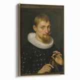 Baroque Portrait of a Gentleman - Antique Art Print for Historical Decor