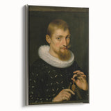 Baroque Portrait of a Gentleman - Antique Art Print for Historical Decor