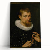 Baroque Portrait of a Gentleman - Antique Art Print for Historical Decor