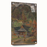 Expressionism Wall Art - In a Village by Arnold Peter Weisz