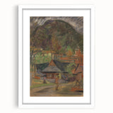 Expressionism Wall Art - In a Village by Arnold Peter Weisz