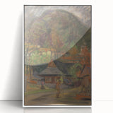 Expressionism Wall Art - In a Village by Arnold Peter Weisz