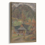 Expressionism Wall Art - In a Village by Arnold Peter Weisz