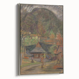 Expressionism Wall Art - In a Village by Arnold Peter Weisz