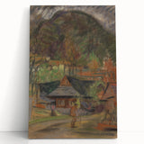 Expressionism Wall Art - In a Village by Arnold Peter Weisz