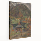 Expressionism Wall Art - In a Village by Arnold Peter Weisz