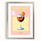 Textured abstract art print in muted earth tones on a framed canvas, suitable for bedroom decor.