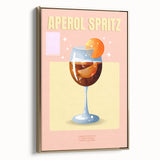 Framed canvas featuring a vintage poster art of a black and white landscape, ideal for bedroom wall decor.