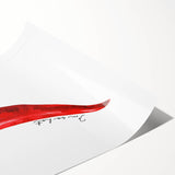 Extra large wall art featuring line art flowers in black on a white background, ideal for large living room decor.