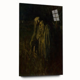 Impressionism Wall Art - Dark Life Reflections - Somber Classic Art Print
