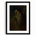 Impressionism Wall Art - Dark Life Reflections - Somber Classic Art Print