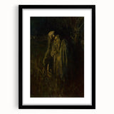 Impressionism Wall Art - Dark Life Reflections - Somber Classic Art Print