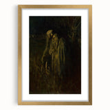 Impressionism Wall Art - Dark Life Reflections - Somber Classic Art Print