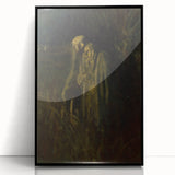 Impressionism Wall Art - Dark Life Reflections - Somber Classic Art Print
