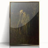 Impressionism Wall Art - Dark Life Reflections - Somber Classic Art Print
