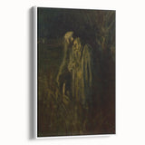 Impressionism Wall Art - Dark Life Reflections - Somber Classic Art Print