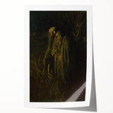 Impressionism Wall Art - Dark Life Reflections - Somber Classic Art Print