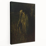 Impressionism Wall Art - Dark Life Reflections - Somber Classic Art Print