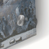 Modern Wall Art - Dramatic Waxenstein Peaks Landscape - Mountain Art Print