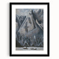 Modern Wall Art - Dramatic Waxenstein Peaks Landscape - Mountain Art Print