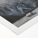 Modern Wall Art - Dramatic Waxenstein Peaks Landscape - Mountain Art Print