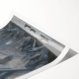 Modern Wall Art - Dramatic Waxenstein Peaks Landscape - Mountain Art Print