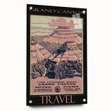 Retro Grand Canyon Poster – Vintage National Park Art