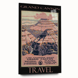 Retro Grand Canyon Poster – Vintage National Park Art